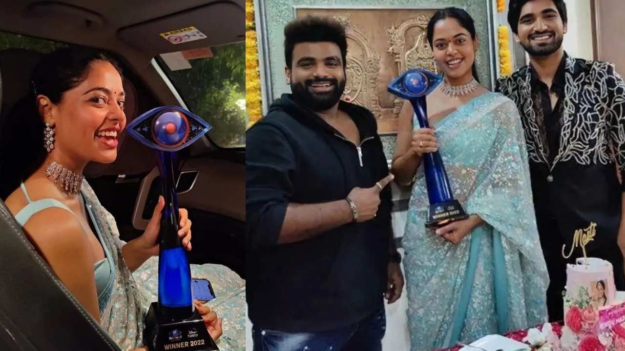 బిగ్‌బాస్ విన్నర్ బిందు మాధవి సక్సెస్ సెలబ్రేషన్స్