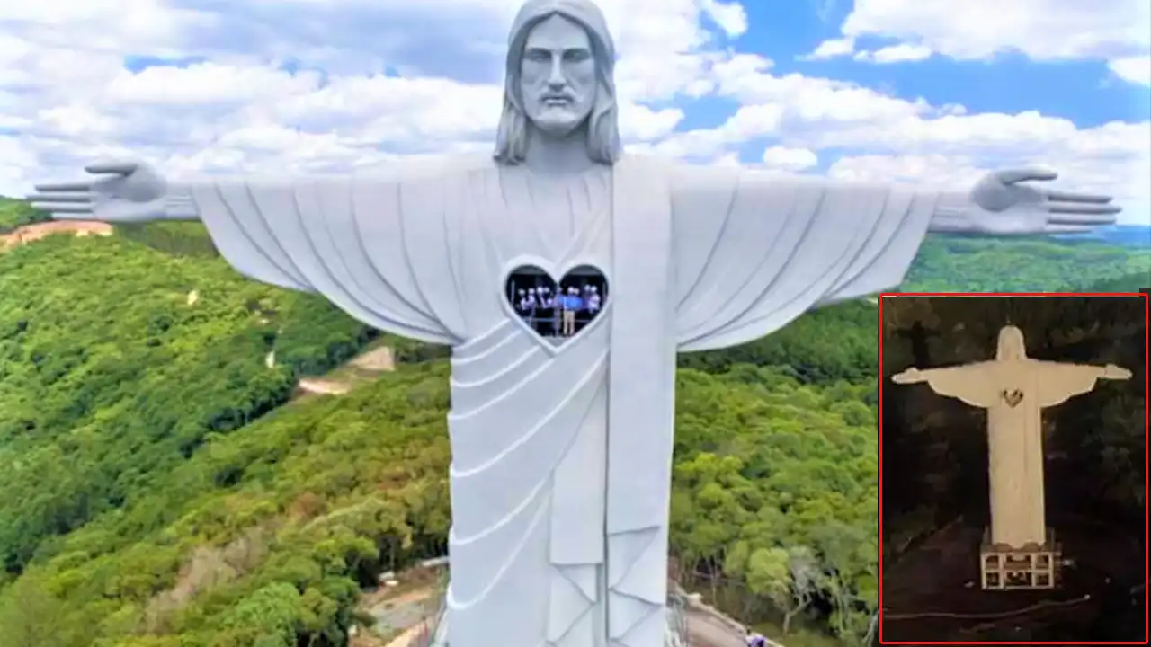 Christ The Protector Statue : ప్రపంచంలో అతి పెద్ద క్రీస్తు విగ్రహం ఇదే.. Christ The Protector Statue : ప్రపంచంలో అతి పెద్ద క్రీస్తు విగ్రహం ఇదే..