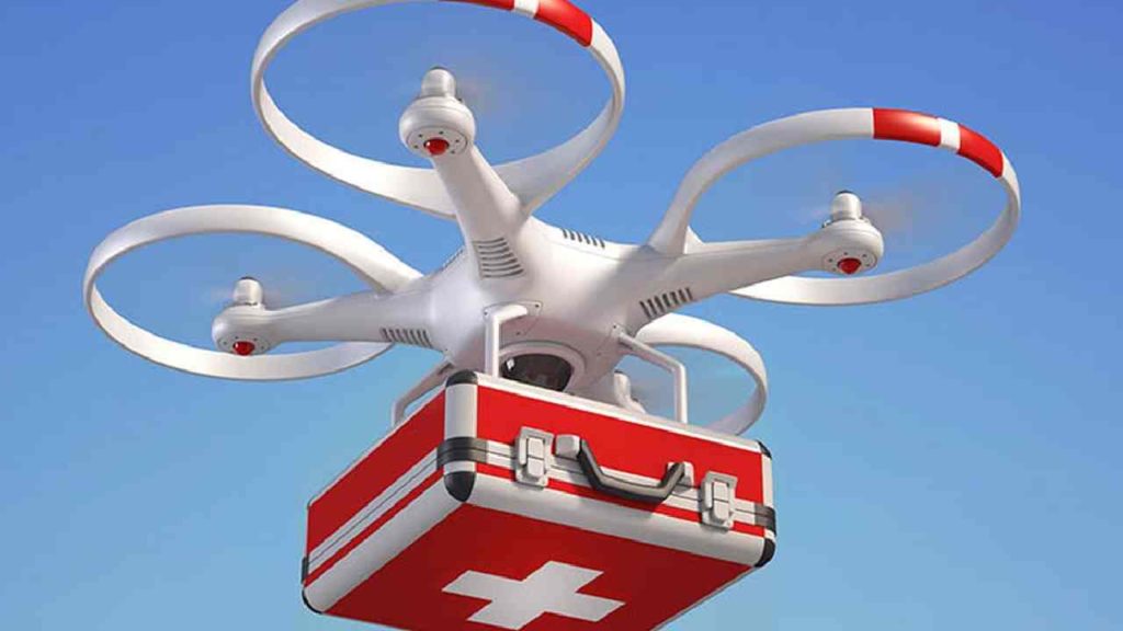 Drones Deliver Medicines