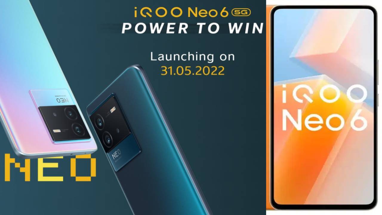 Iqoo Neo 6 With Snapdragon 870 To Be Launched In India On May 31 (1)