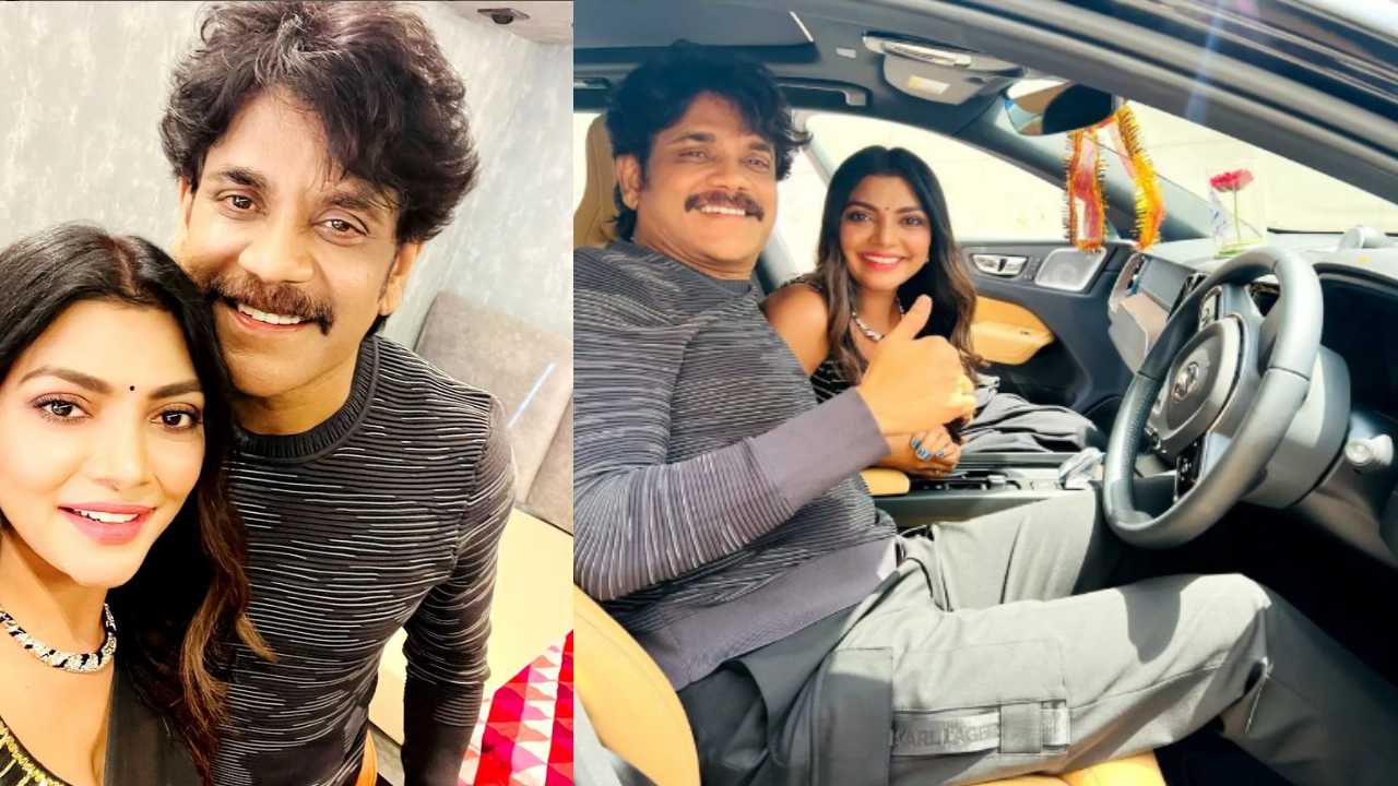 Lahari Shari : బిగ్బాస్ బ్యూటీతో కార్లో నాగార్జున షికార్లు.. Lahari Shari : బిగ్బాస్ బ్యూటీతో కార్లో నాగార్జున షికార్లు..