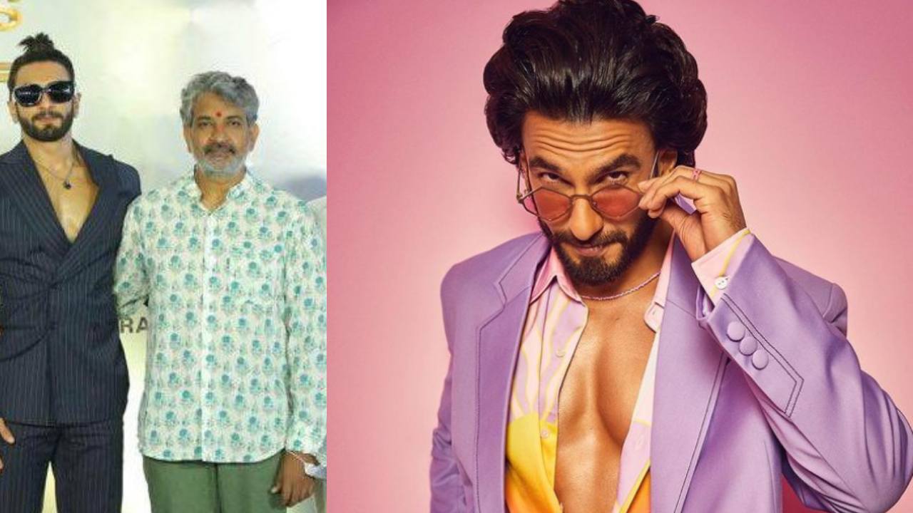 Ranveer Singh : రాజమౌళి అంటూ అరుస్తూ, పొగుడుతూ ఇంటర్వ్యూలో హడావిడి చేసిన బాలీవుడ్ హీరో.. Ranveer Singh : రాజమౌళి అంటూ అరుస్తూ, పొగుడుతూ ఇంటర్వ్యూలో హడావిడి చేసిన బాలీవుడ్ హీరో..