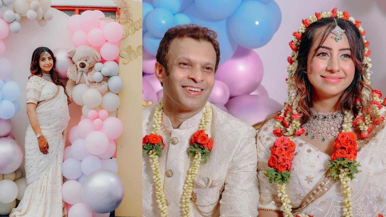 సంజనా గల్రాని రెండోసారి శ్రీమంతం సెలబ్రేషన్స్ ఫొటోలు