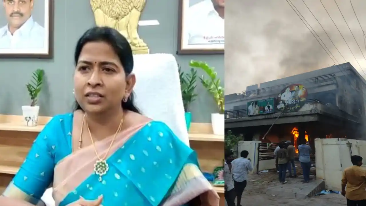 Konaseema : అమలాపురం అల్లర్ల కేసులో 46 మంది అరెస్ట్-తానేటి వనిత Konaseema : అమలాపురం అల్లర్ల కేసులో 46 మంది అరెస్ట్-తానేటి వనిత