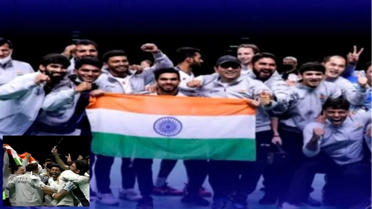 Thomas Cup 2022 : థామస్ కప్ భారత్ కైవసం.. డబుల్స్ లో ఇండోనేషియాపై విజయం Thomas Cup 2022 : థామస్ కప్ భారత్ కైవసం.. డబుల్స్ లో ఇండోనేషియాపై విజయం
