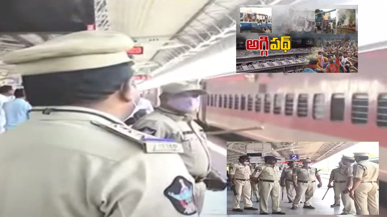 AP Govt : సికింద్రాబాద్ రైల్వే స్టేషన్పై దాడితో ఏపీ ప్రభుత్వం అప్రమత్తం..ప్రధాన రైల్వే స్టేషన్లకు హైఅలర్ట్ AP Govt : సికింద్రాబాద్ రైల్వే స్టేషన్పై దాడితో ఏపీ ప్రభుత్వం అప్రమత్తం..ప్రధాన రైల్వే స్టేషన్లకు హైఅలర్ట్