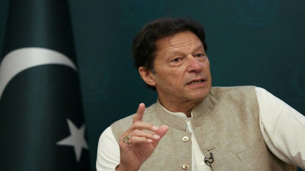 Imran Khan  Pakistan  Divided Into Three Parts