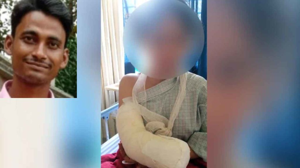 Hand lost but not will to fight, West Bengal nurse practices using left arm
