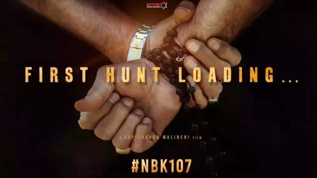 NBK107: మొదటి వేటను లోడ్ చేస్తున్న బాలయ్య NBK107: మొదటి వేటను లోడ్ చేస్తున్న బాలయ్య