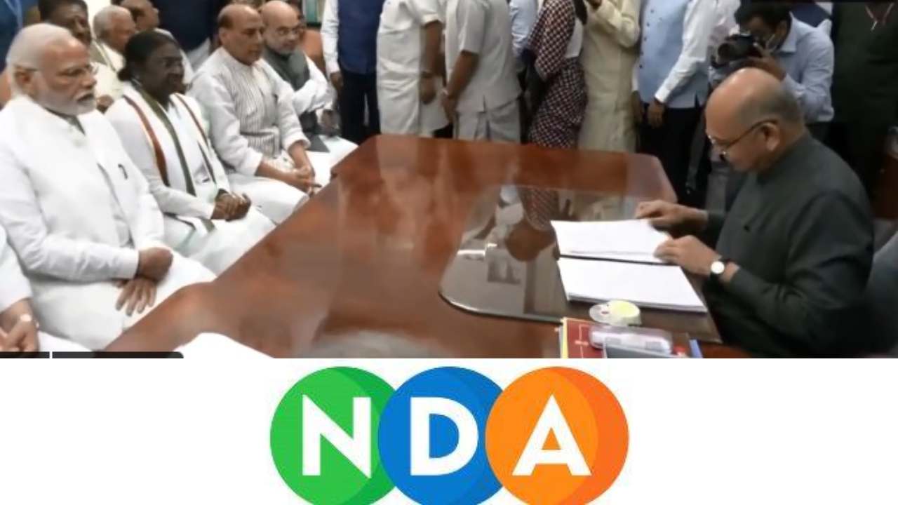 Presidential election: నామినేషన్ వేసిన ద్రౌపది ముర్ము.. సోనియా, మమత, పవార్కు ఫోన్లు Presidential election: నామినేషన్ వేసిన ద్రౌపది ముర్ము.. సోనియా, మమత, పవార్కు ఫోన్లు