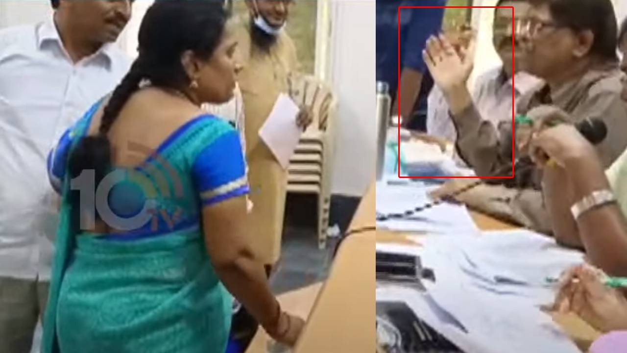 Andhra pradesh : మహిళా వార్డెన్ పై చేయ్యేత్తిన ఎస్సీ వెల్ఫేర్ డిప్యూటీ డైరెక్టర్ విశ్వమోహన్ రెడ్డి Andhra pradesh : మహిళా వార్డెన్ పై చేయ్యేత్తిన ఎస్సీ వెల్ఫేర్ డిప్యూటీ డైరెక్టర్ విశ్వమోహన్ రెడ్డి