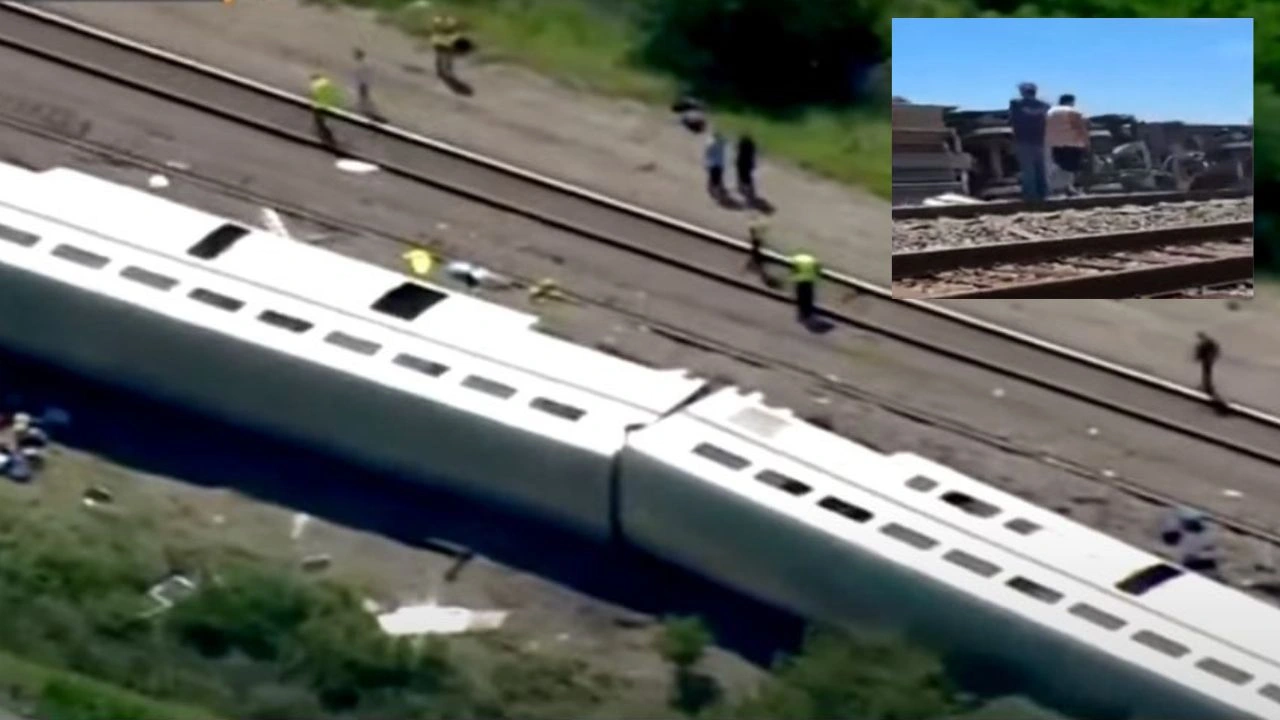 Train Crash : అమెరికాలో ఘోర రైలు ప్రమాదం..ముగ్గురి మృతి Train Crash : అమెరికాలో ఘోర రైలు ప్రమాదం..ముగ్గురి మృతి