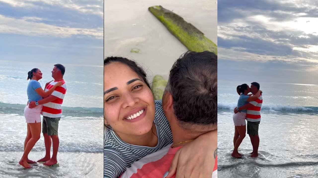 Anasuya : భర్తతో మాల్దీవ్స్ లో ఎంజాయ్ చేస్తున్న అనసూయ