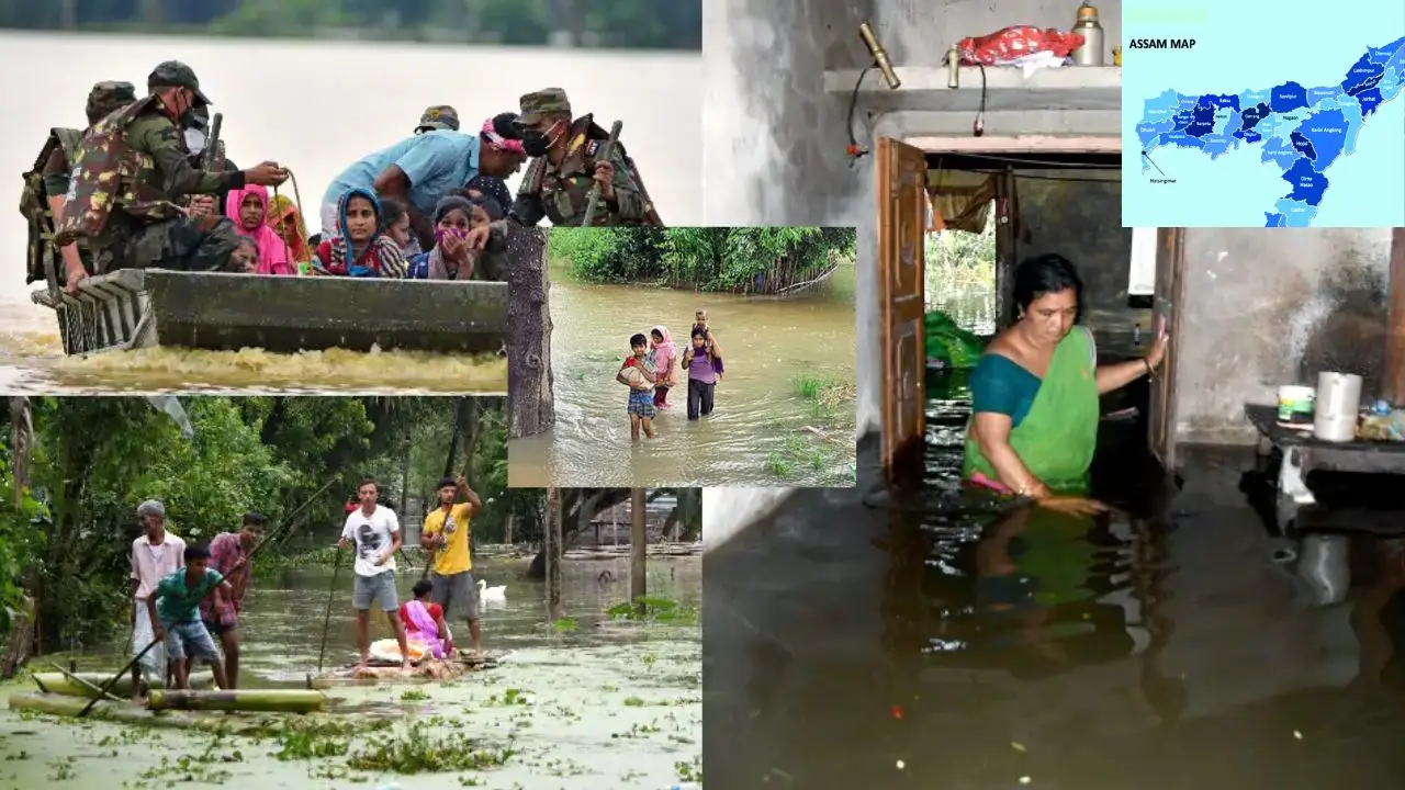 Floods : అసోంను ముంచెత్తిన వరదలు..63 మంది మృతి Floods : అసోంను ముంచెత్తిన వరదలు..63 మంది మృతి