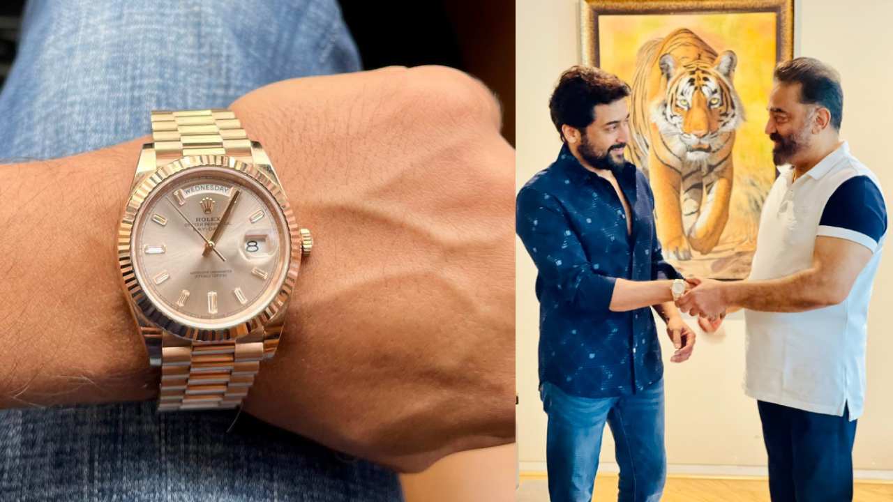 Suriya : రోలెక్స్ సర్కి రోలెక్స్ వాచ్ గిఫ్ట్ ఇచ్చిన కమల్ హాసన్ Suriya : రోలెక్స్ సర్కి రోలెక్స్ వాచ్ గిఫ్ట్ ఇచ్చిన కమల్ హాసన్