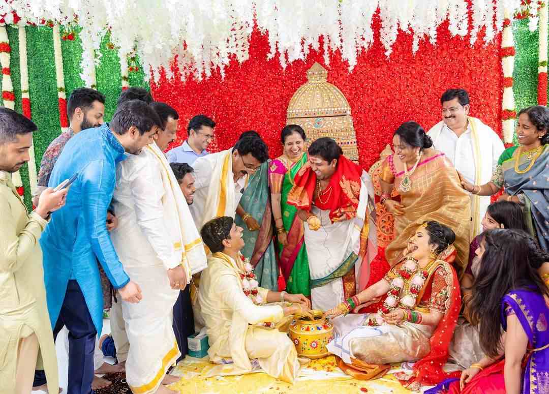 Nagashaurya brother goutham Marriage celebrations 
