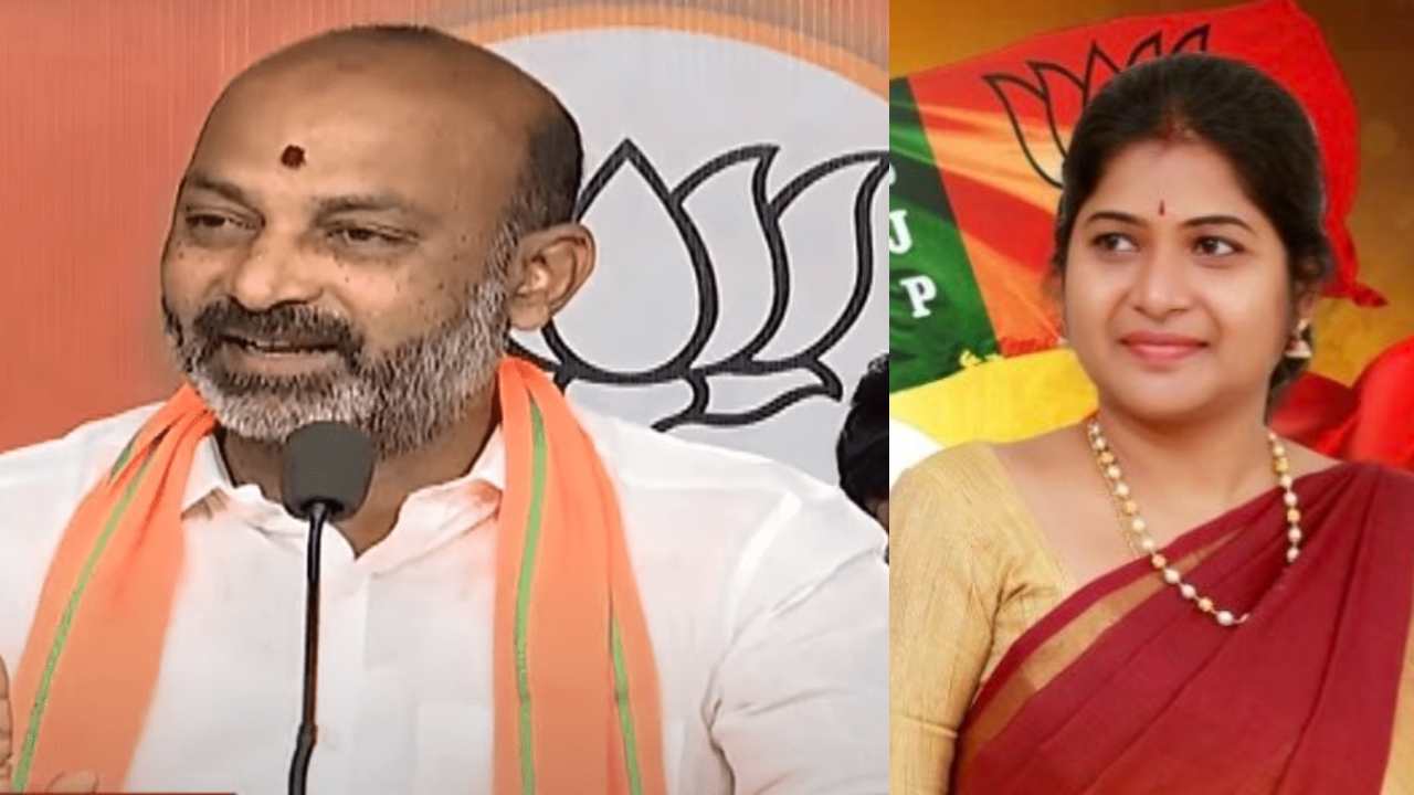 bjp: రాణి రుద్రమ, దరువు ఎల్లన్న అరెస్ట్.. బండి సంజయ్కి నోటీసులు bjp: రాణి రుద్రమ, దరువు ఎల్లన్న అరెస్ట్.. బండి సంజయ్కి నోటీసులు