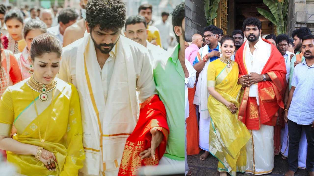 Nayan-Vignesh : పెళ్లి నుంచి డైరెక్ట్ గా తిరుమలకి నయన్-విగ్నేష్