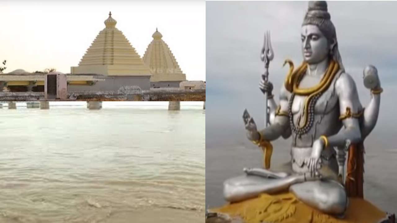 Telangana :ధ్వజస్తంభం లేని శివాలయం..గంగమ్మ ఒడిలో దాక్కుని 6నెలలే దర్శనమిచ్చే ఉమామహేశ్వరుడు Telangana :ధ్వజస్తంభం లేని శివాలయం..గంగమ్మ ఒడిలో దాక్కుని 6నెలలే దర్శనమిచ్చే ఉమామహేశ్వరుడు