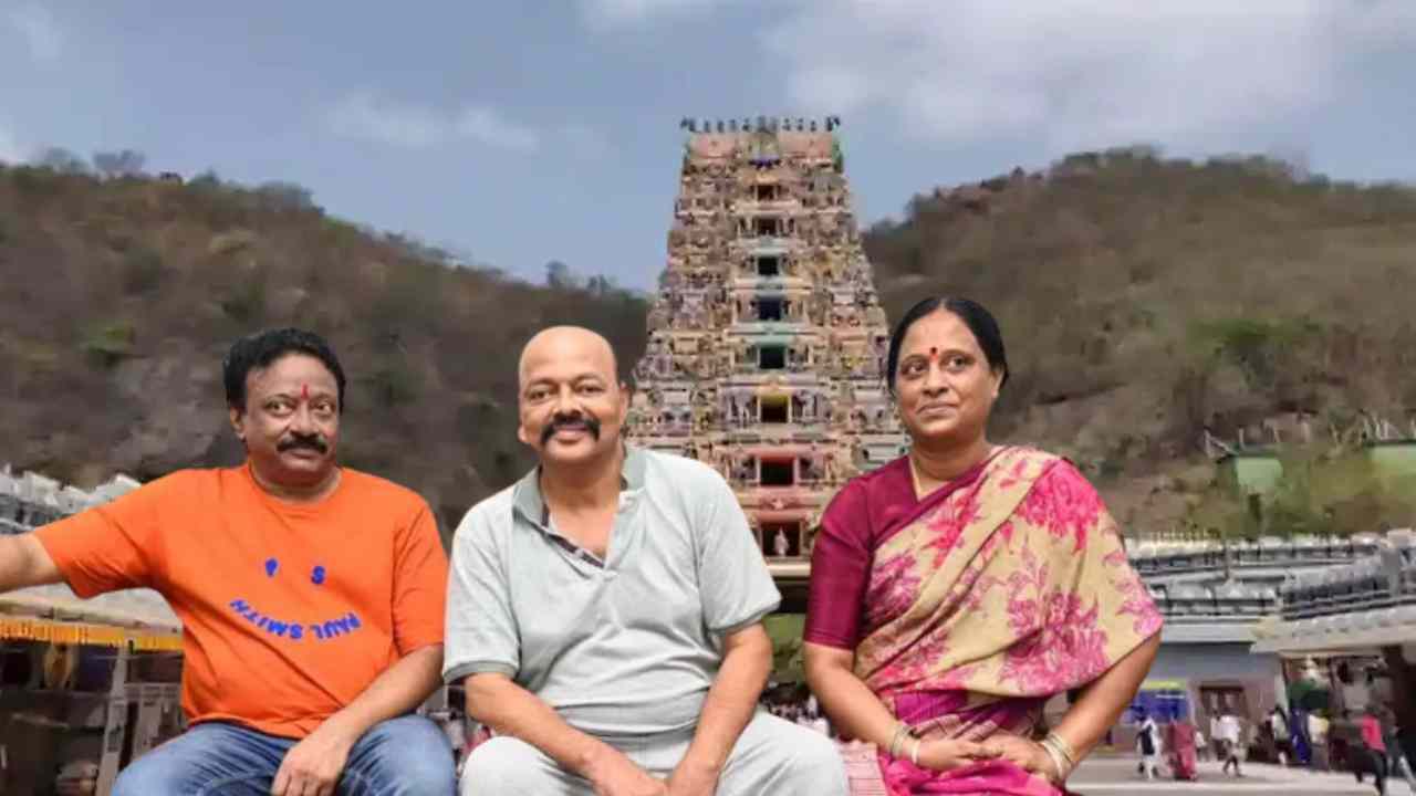 RGV: బెజవాడ దుర్గమ్మను దర్శించుకున్న ఆర్జీవీ, కొండా దంపతులు RGV: బెజవాడ దుర్గమ్మను దర్శించుకున్న ఆర్జీవీ, కొండా దంపతులు