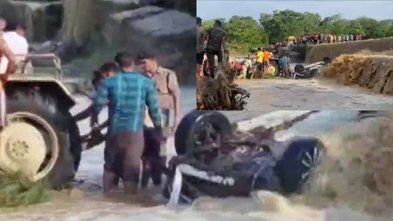 Uttarakhand : ధేలా నదిలోకి దూసుకెళ్లిన కారు..9 మంది మృతి Uttarakhand : ధేలా నదిలోకి దూసుకెళ్లిన కారు..9 మంది మృతి