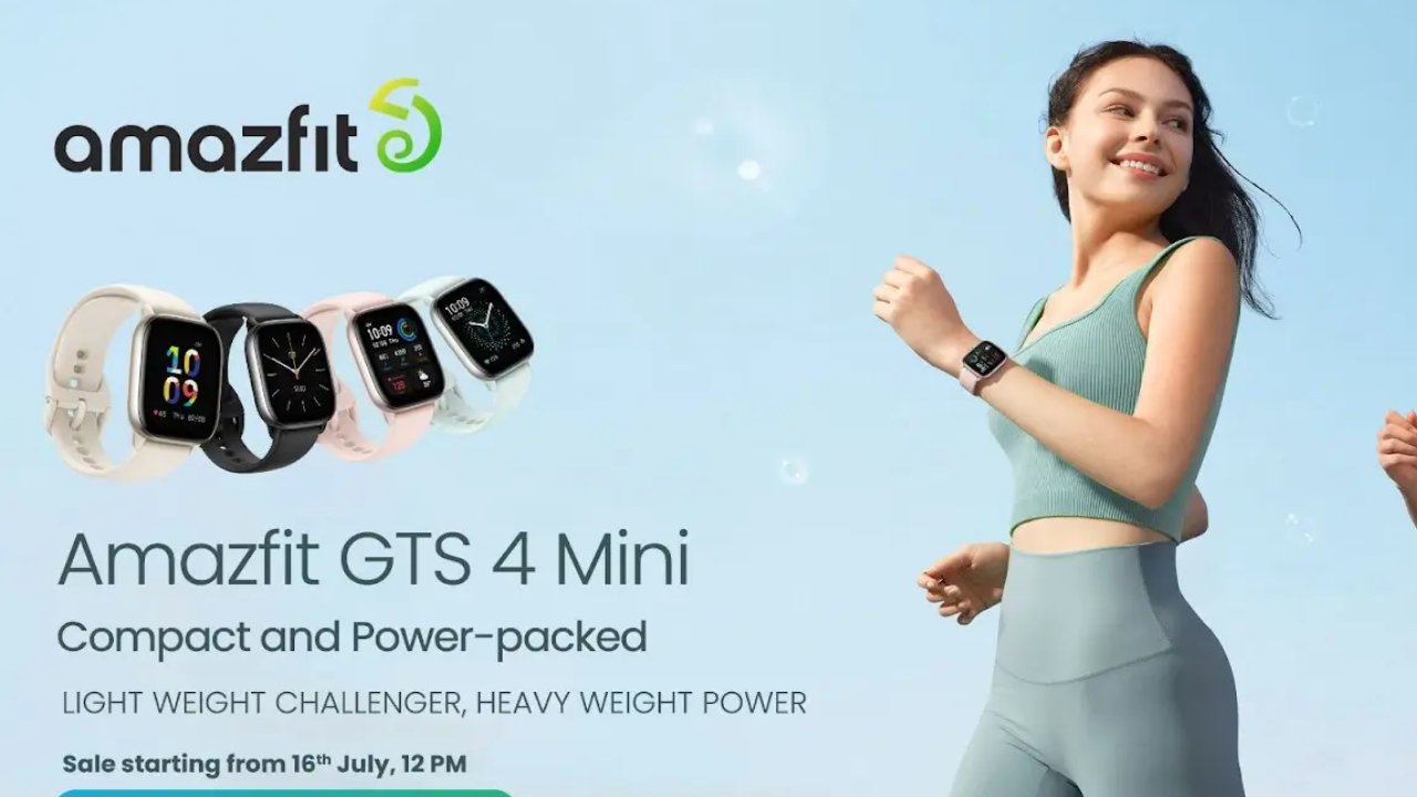 Amazfit Gts 4 Mini Unveiled In India With Up To 15 Days Of Battery Life (1)