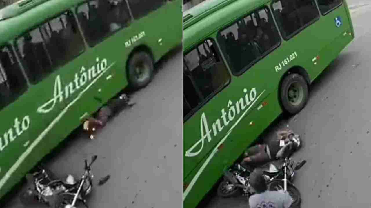 Biker Escaping Death: హెల్మెంట్తో ఇట్లుంటది మరి.. మృత్యువు నుండి బైకర్ను కాపాడిన హెల్మెంట్..! షాకింగ్ వీడియో Biker Escaping Death: హెల్మెంట్తో ఇట్లుంటది మరి.. మృత్యువు నుండి బైకర్ను కాపాడిన హెల్మెంట్..! షాకింగ్ వీడియో