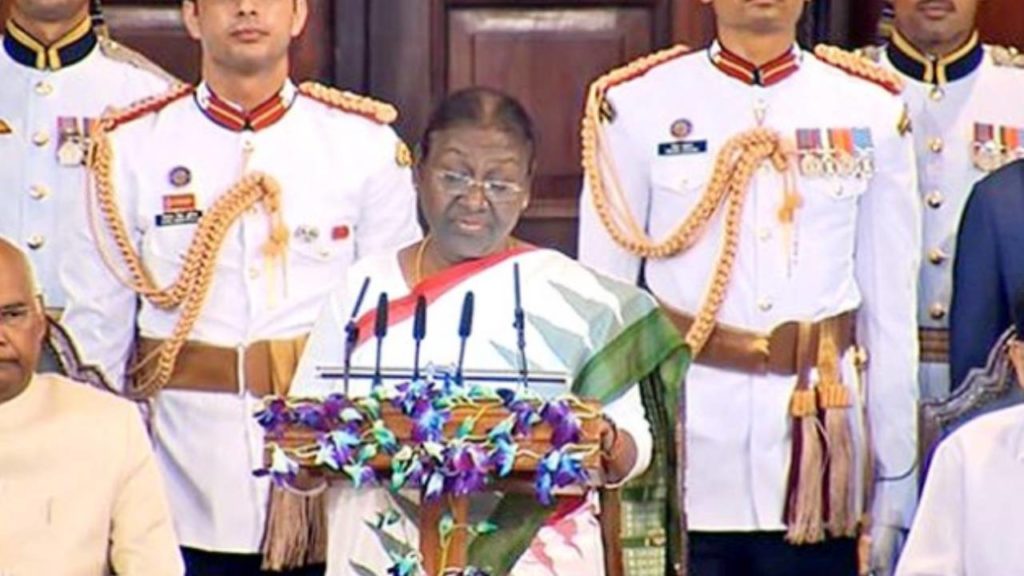 Draupadi Murmu Oath Ceremony As 15th President ..