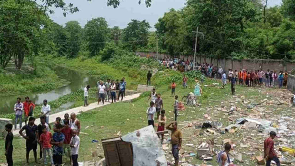 Explosion In Bihar