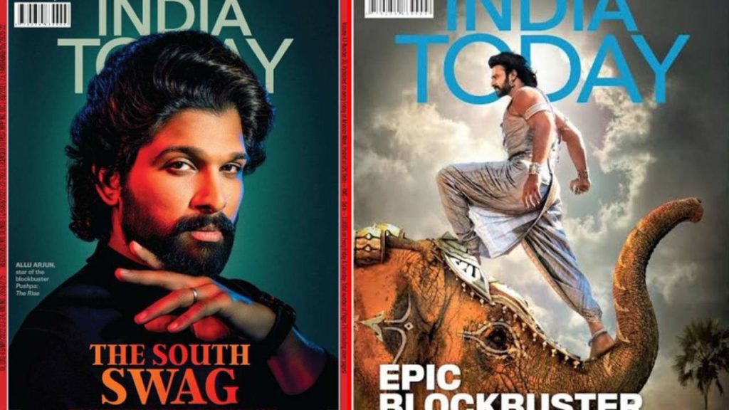 Fans Of Allu Arjun Prabhas Troll Each Other For India Today Cover Page