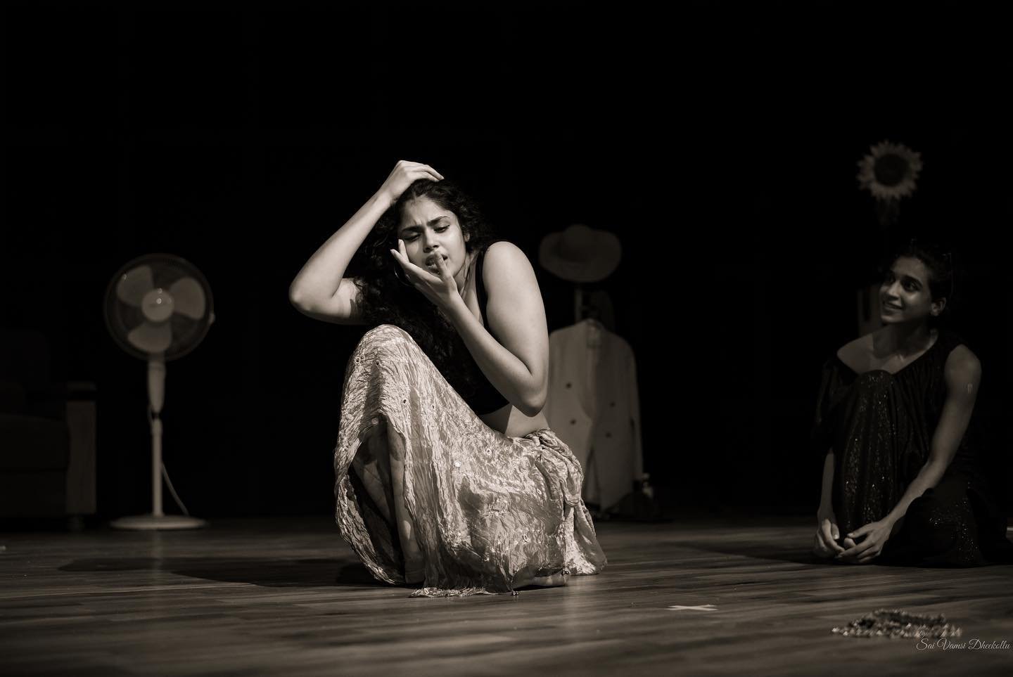 Faria Abdullah in a stage performance 