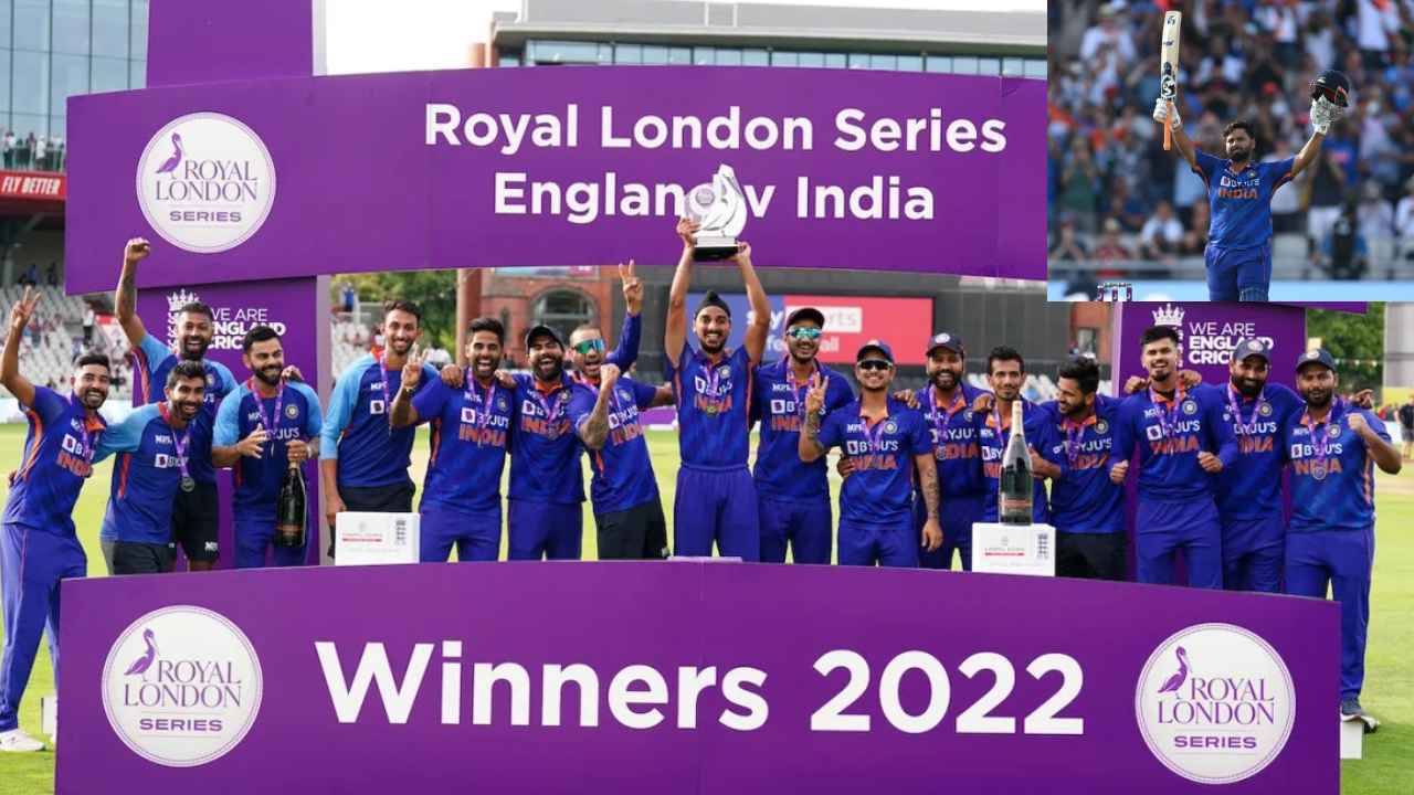 IndVsEng 3rd ODI : పంత్ వీరోచిత సెంచరీ.. మూడో వన్డేలో ఇంగ్లండ్పై భారత్ ఘనవిజయం.. సిరీస్ కైవసం IndVsEng 3rd ODI : పంత్ వీరోచిత సెంచరీ.. మూడో వన్డేలో ఇంగ్లండ్పై భారత్ ఘనవిజయం.. సిరీస్ కైవసం