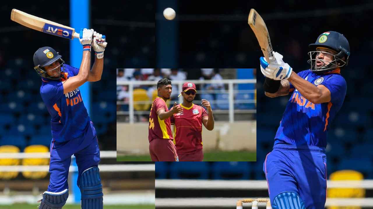 IndVsWI 1st ODI : శివమెత్తిన శిఖర్ ధావన్.. వెస్టిండీస్ ముందు భారీ లక్ష్యం IndVsWI 1st ODI : శివమెత్తిన శిఖర్ ధావన్.. వెస్టిండీస్ ముందు భారీ లక్ష్యం