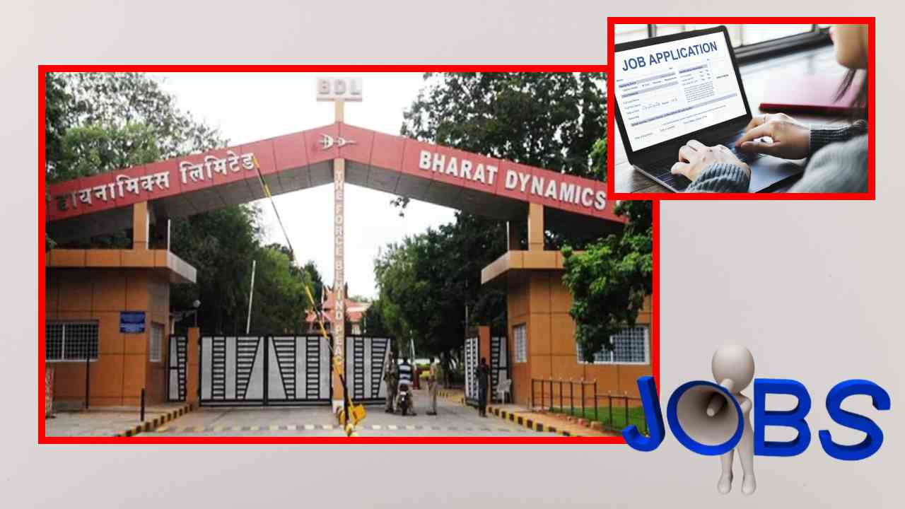 JOBS : బీడీఎల్ హైదరాబాద్ లో ఉద్యోగాల భర్తీ JOBS : బీడీఎల్ హైదరాబాద్ లో ఉద్యోగాల భర్తీ