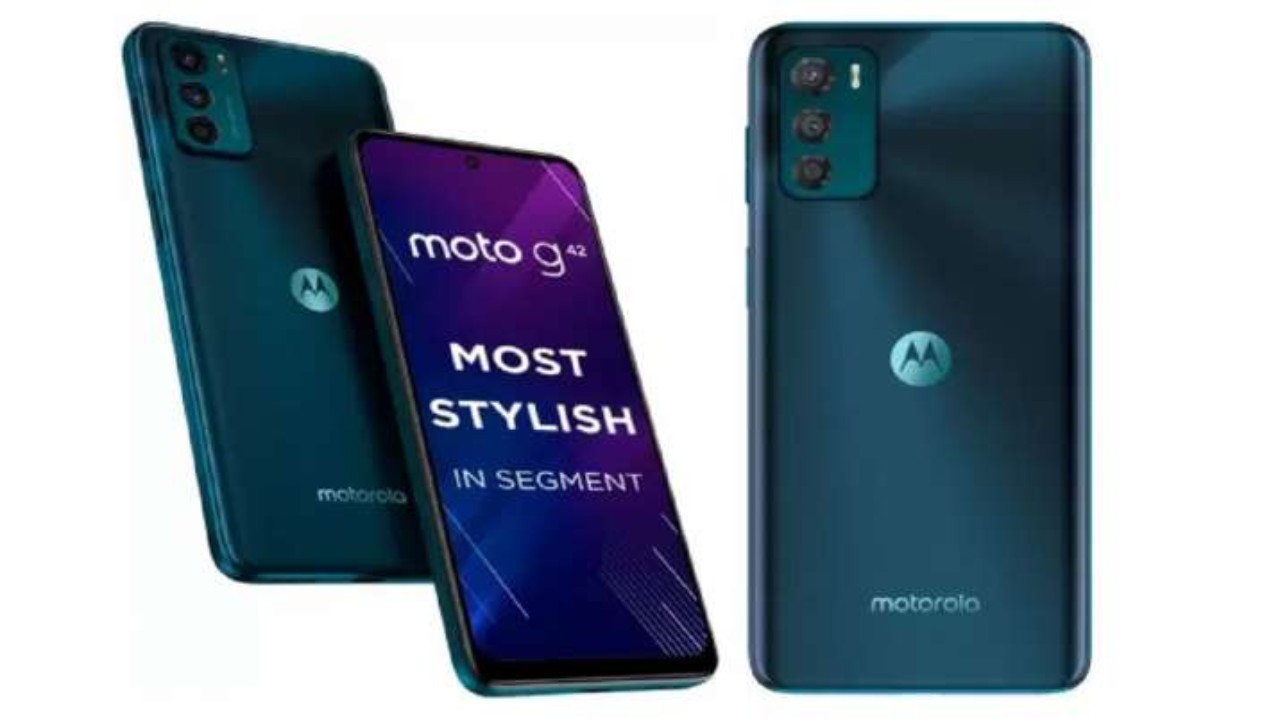 Motorola Moto G42 : జూలై 11న మోటో G42 ఫోన్ లాంచ్.. ఆఫర్లు, డిస్కౌంట్లు ఇవే..! Motorola Moto G42 : జూలై 11న మోటో G42 ఫోన్ లాంచ్.. ఆఫర్లు, డిస్కౌంట్లు ఇవే..!