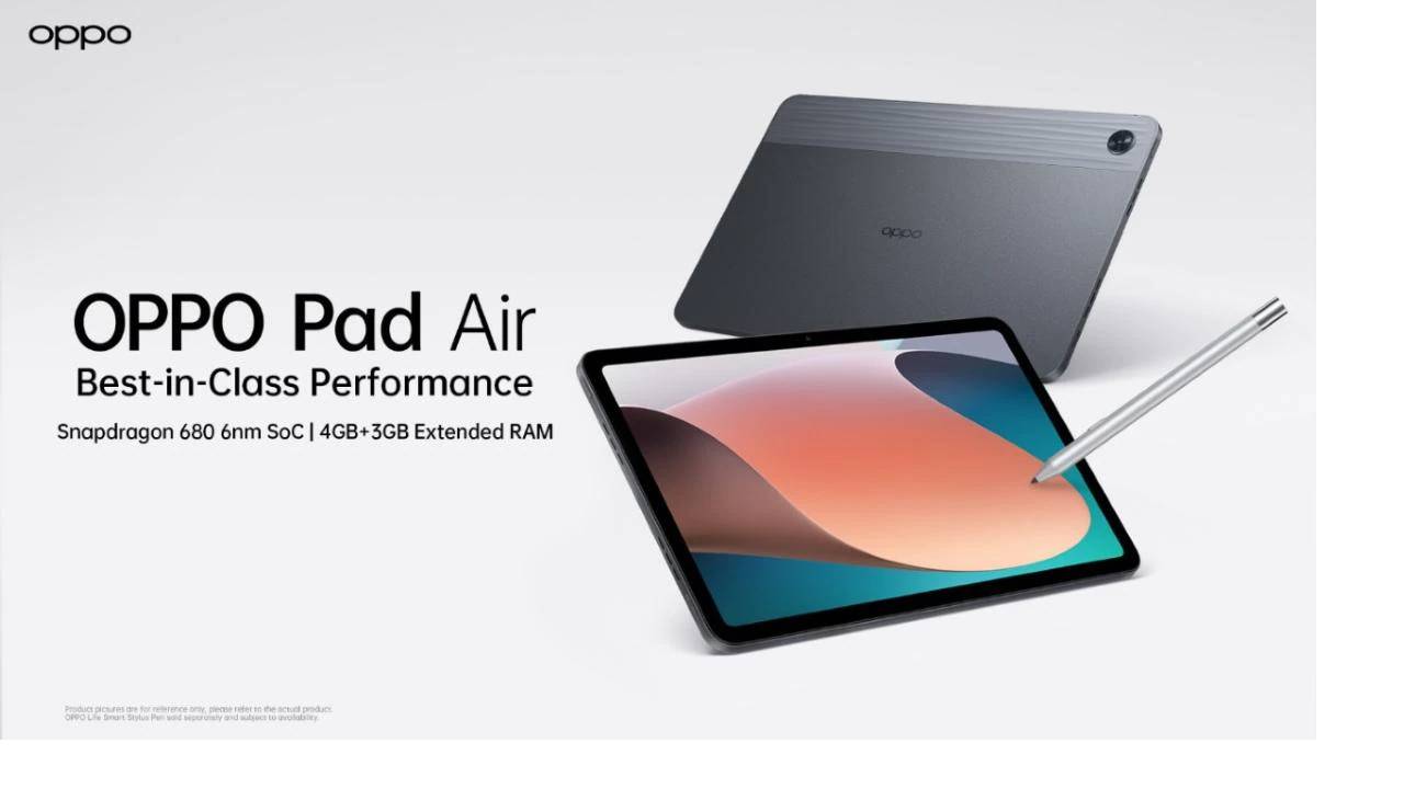 Oppo Pad Air : ఒప్పో ఫస్ట్ ప్యాడ్ ఎయిర్ టాబ్లెట్ వస్తోంది.. ఫీచర్లు, ధర ఎంత ఉండొచ్చుంటే? Oppo Pad Air : ఒప్పో ఫస్ట్ ప్యాడ్ ఎయిర్ టాబ్లెట్ వస్తోంది.. ఫీచర్లు, ధర ఎంత ఉండొచ్చుంటే?