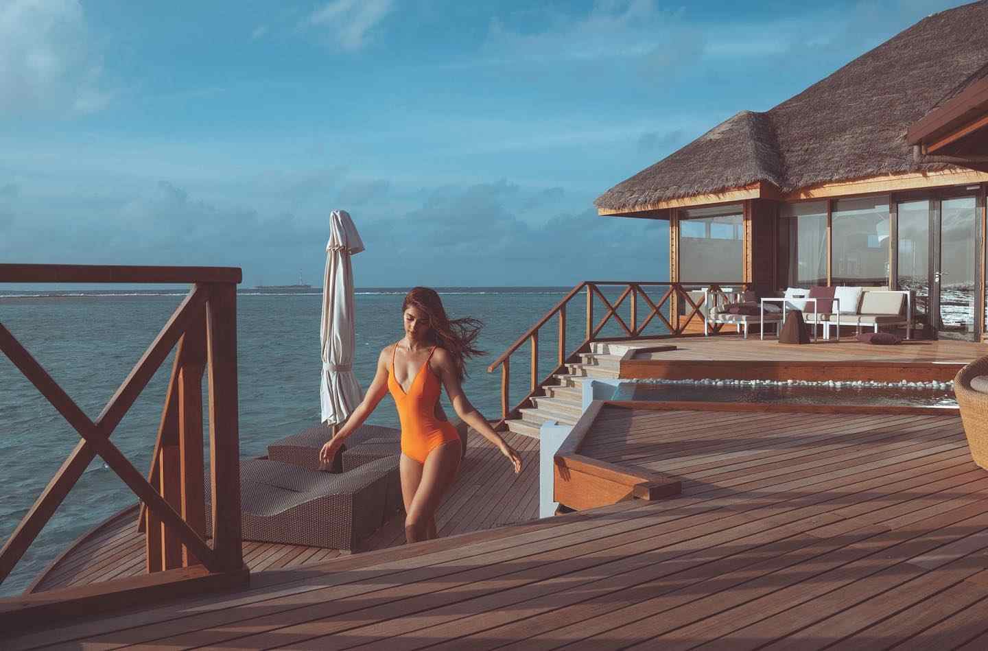 Pooja Hegde Creates Ruckus In Bikini Wear004
