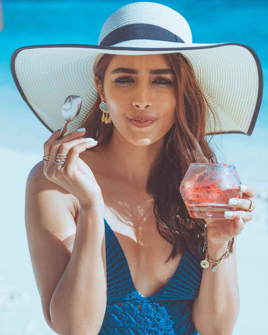 Pooja Hegde Creates Ruckus In Bikini Wear007