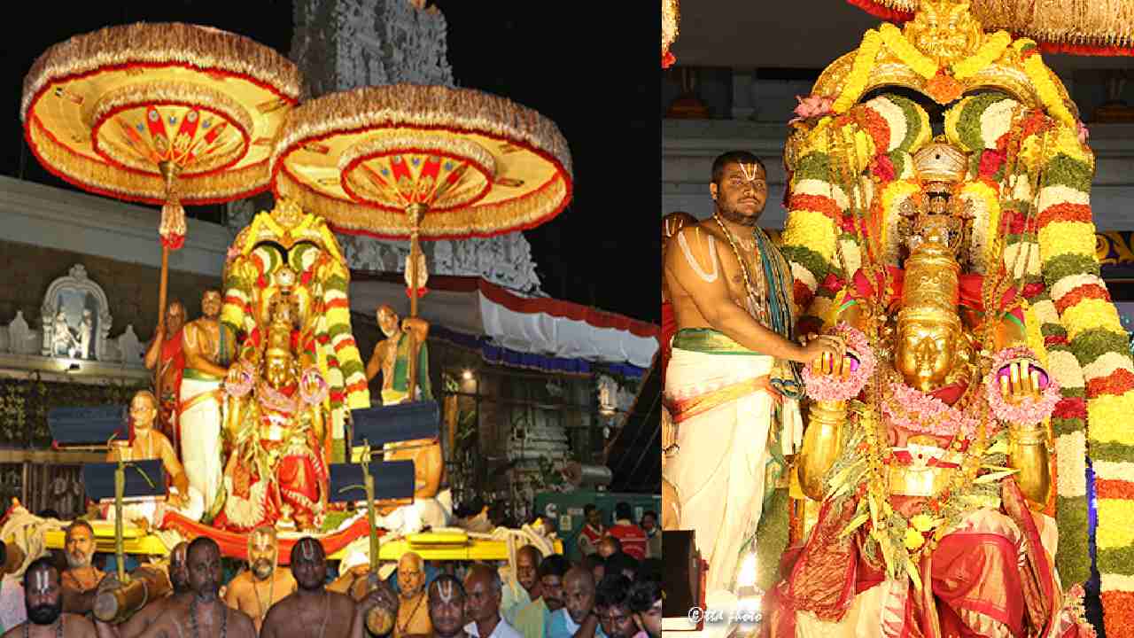 Tirumala : తిరుమలలో వైభవంగా పౌర్ణమి గరుడ సేవ Tirumala : తిరుమలలో వైభవంగా పౌర్ణమి గరుడ సేవ