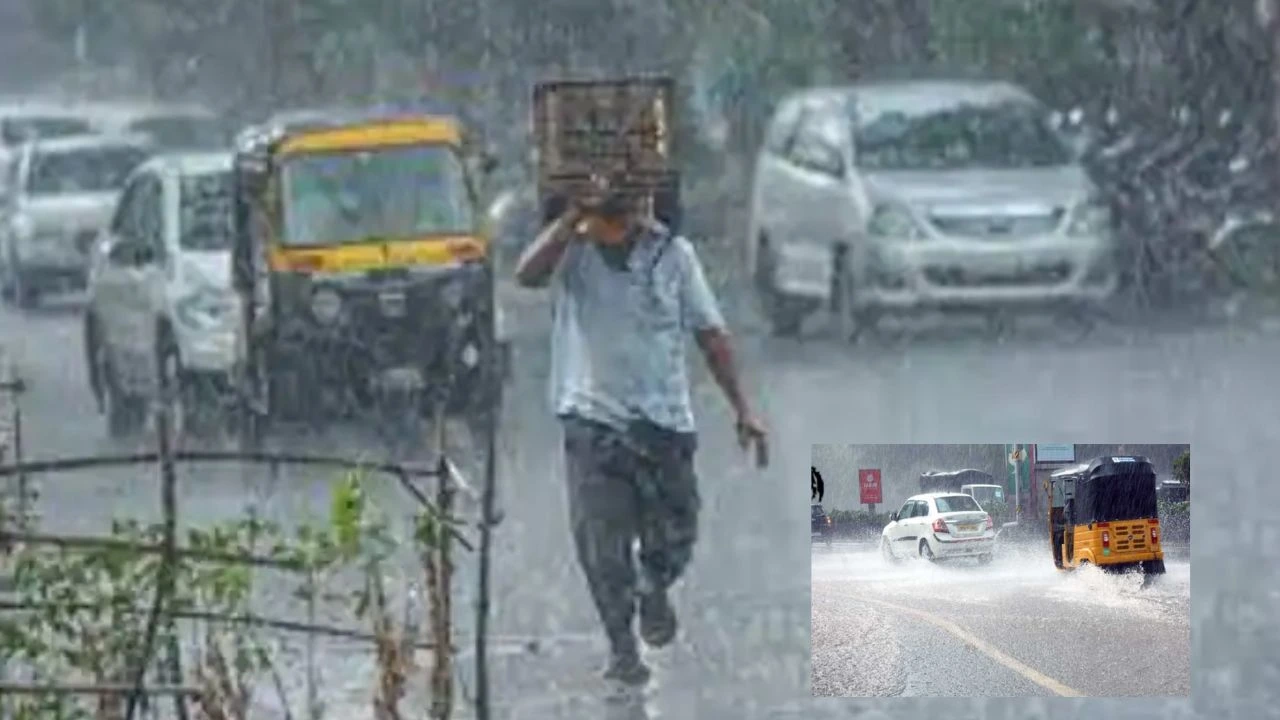 Heavy Rain : తెలంగాణలో మళ్లీ జోరు వానలు..హైదరాబాద్ లో భారీ వర్షం Heavy Rain : తెలంగాణలో మళ్లీ జోరు వానలు..హైదరాబాద్ లో భారీ వర్షం