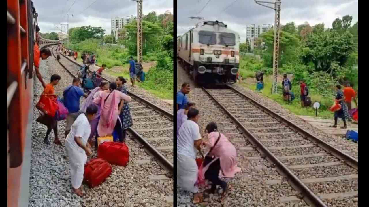 Viral Video: హమ్మయ్య బతికిపోయాం.. తృటిలో ప్రమాదం నుంచి తప్పించుకున్నారు.. వీడియో వైరల్ Viral Video: హమ్మయ్య బతికిపోయాం.. తృటిలో ప్రమాదం నుంచి తప్పించుకున్నారు.. వీడియో వైరల్