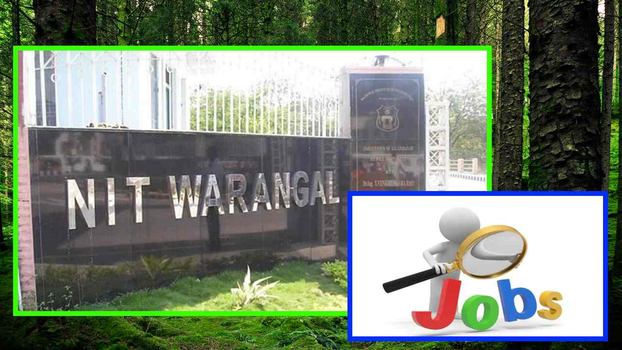 Warangal NIT : వరంగల్ నిట్ లో ఒప్పందప్రాతిపదికన ఉద్యోగాల భర్తీ Warangal NIT : వరంగల్ నిట్ లో ఒప్పందప్రాతిపదికన ఉద్యోగాల భర్తీ