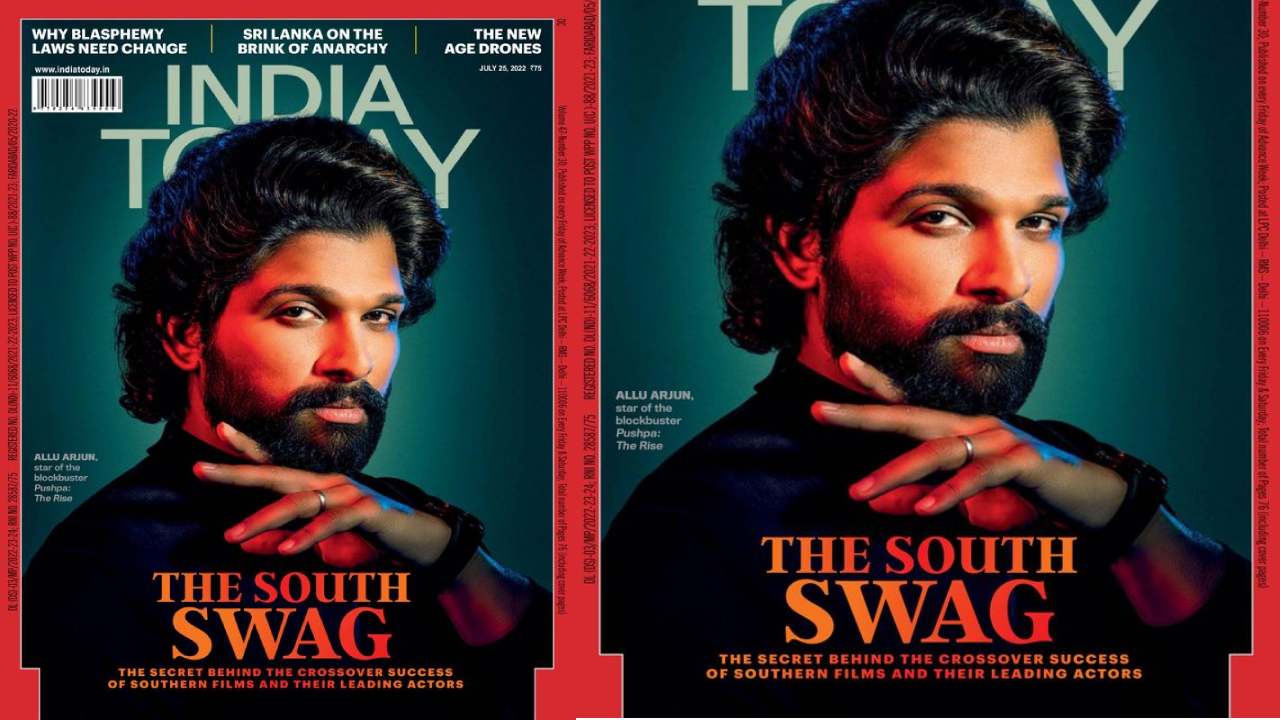 The South Swag : ఇండియా టుడే మ్యాగజైన్ పై అల్లు అర్జున్.. సౌత్ సినిమాలపై స్పెషల్ స్టోరీ.. The South Swag : ఇండియా టుడే మ్యాగజైన్ పై అల్లు అర్జున్.. సౌత్ సినిమాలపై స్పెషల్ స్టోరీ..