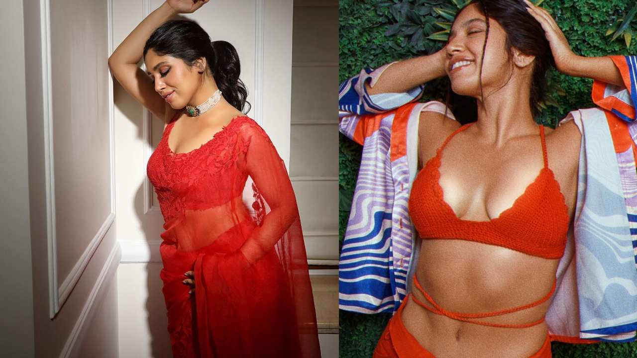 Bhumi Pednekar : ఎరుపు దుస్తుల్లో భూమి పెడ్నేకర్ అందాల ఆరబోత