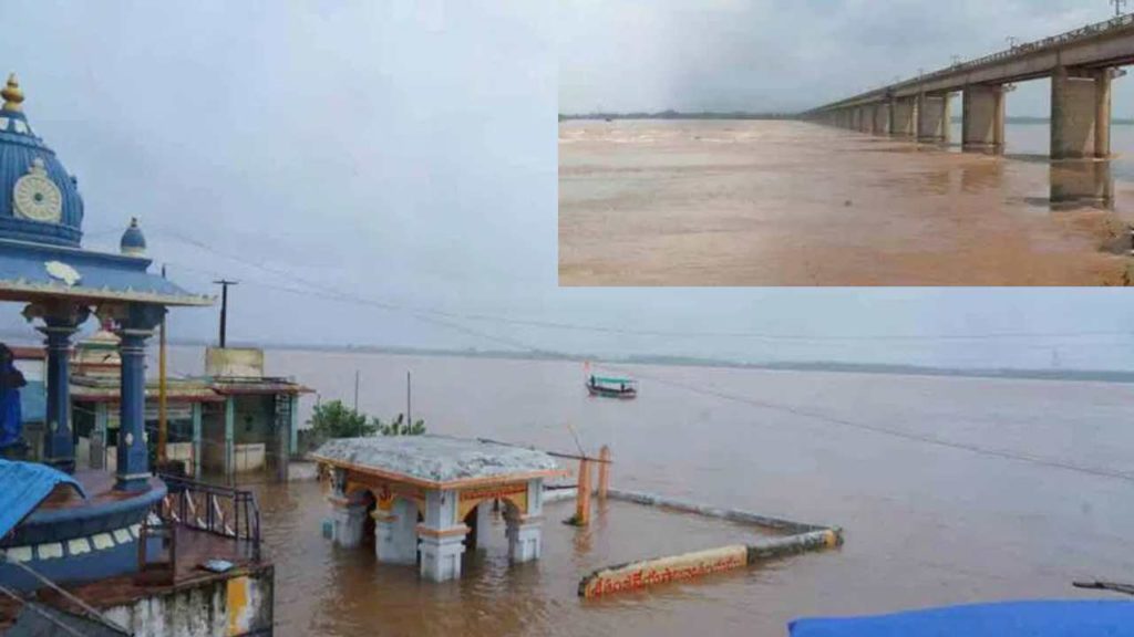 Godavari River Crossed 61 Feet Level At Bhadrachalam