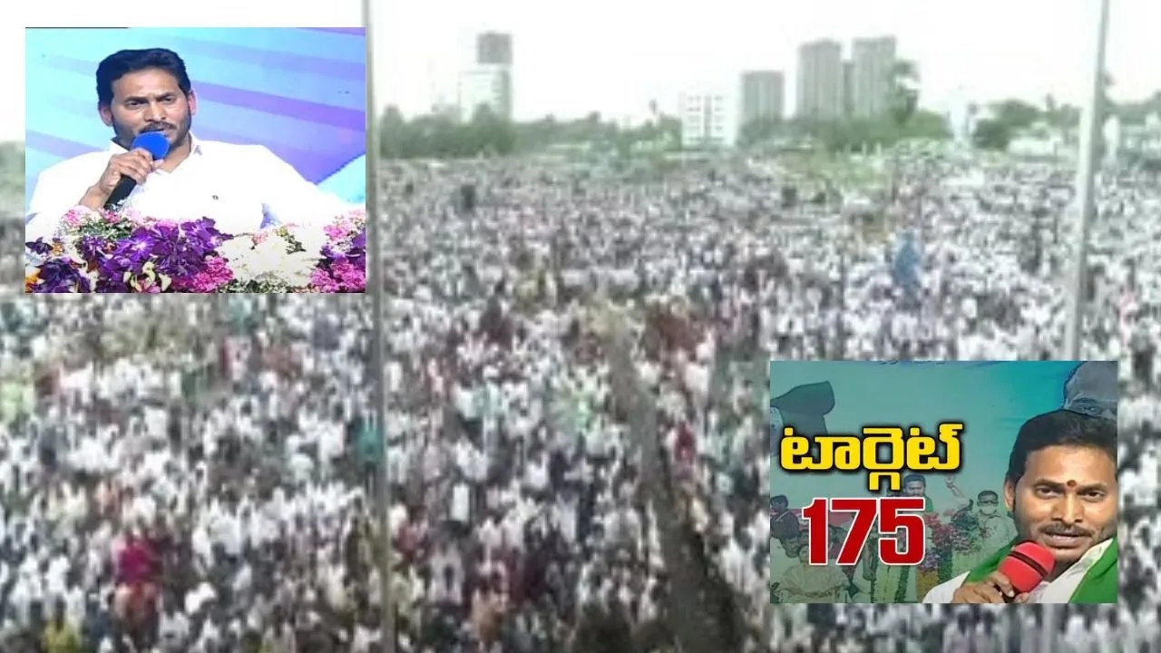 CM Jagan : 2024 ఎన్నికల్లో 175 సీట్లే లక్ష్యం..వైసీపీ శ్రేణులకు సీఎం జగన్ దిశానిర్ధేశం CM Jagan : 2024 ఎన్నికల్లో 175 సీట్లే లక్ష్యం..వైసీపీ శ్రేణులకు సీఎం జగన్ దిశానిర్ధేశం