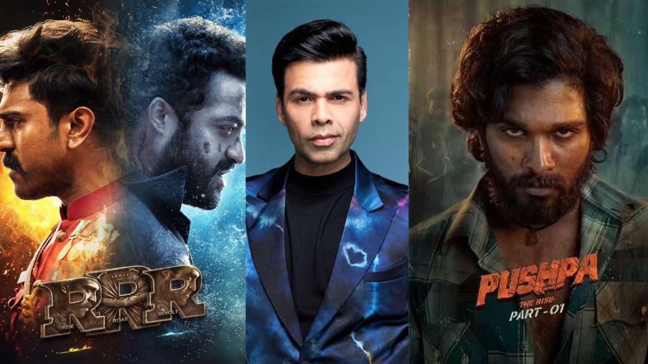 Karan Johar : పుష్ప, ఆర్ఆర్ఆర్, కేజీఎఫ్2 సినిమాలు బాలీవుడ్ ని కప్పేశాయి.. Karan Johar : పుష్ప, ఆర్ఆర్ఆర్, కేజీఎఫ్2 సినిమాలు బాలీవుడ్ ని కప్పేశాయి..