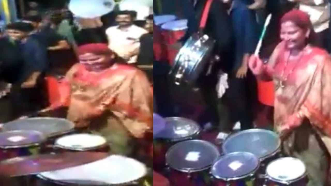 Maharashtra: సీఎంగా తొలిసారి ఇంటికి ఏక్నాథ్ షిండే.. డ్రమ్స్ వాయించిన భార్య లత.. వీడియో Maharashtra: సీఎంగా తొలిసారి ఇంటికి ఏక్నాథ్ షిండే.. డ్రమ్స్ వాయించిన భార్య లత.. వీడియో