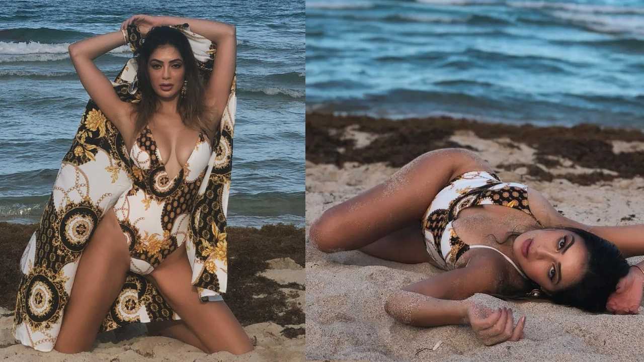 Parvati Melton : సముద్రపు అలలు, బీచ్ ఇసుక మధ్యలో సాగర కన్యలా పార్వతి మెల్టన్