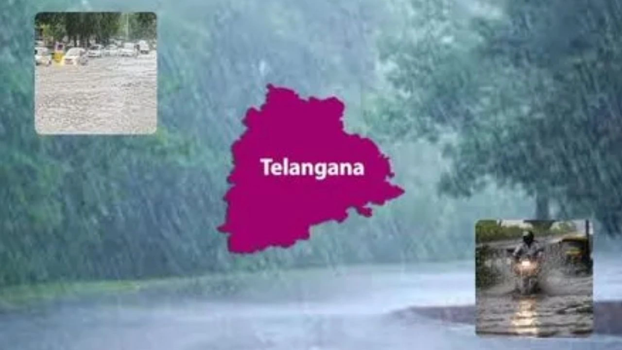 Heavy Rain : తెలంగాణకు భారీ వర్షం ముప్పు..పది జిల్లాలకు రెడ్ అలర్ట్ Heavy Rain : తెలంగాణకు భారీ వర్షం ముప్పు..పది జిల్లాలకు రెడ్ అలర్ట్